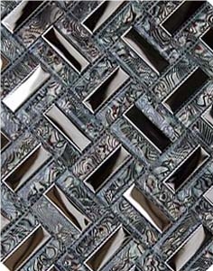 Stainless Steel Mosaic Tile, Metal Mosic