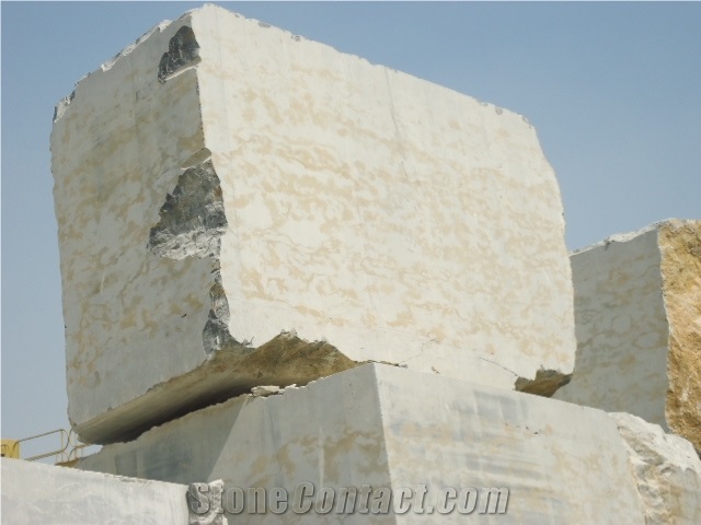 King Gold Marble Block