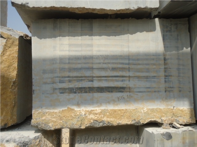 King Gold Marble Block