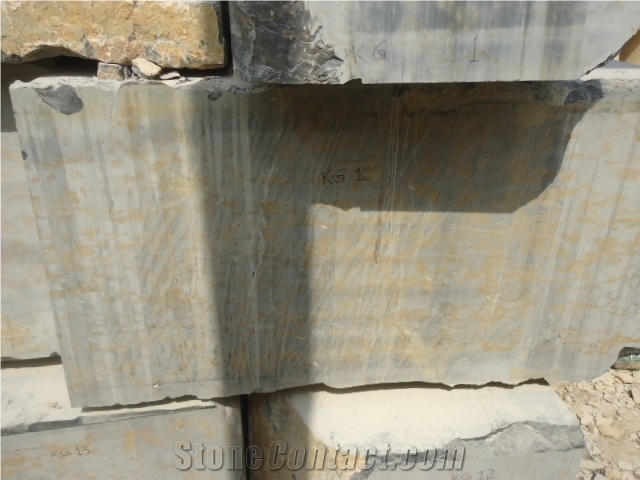 King Gold Marble Block