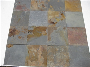 Natural Rusty Slate Tile, Slate Floor Tiles, Slate Wall Tiles