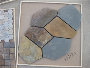 Natural Rusty Slate Tile, Slate Floor Tiles, Slate Wall Tiles
