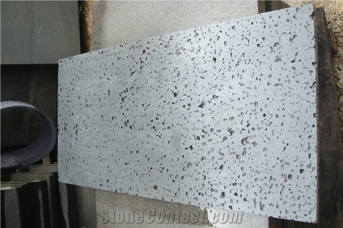 Sawn Black Basalt -Lava Stone, Hainan Black Basalt Tiles