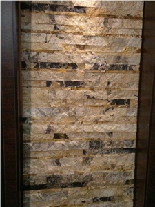 Cream Culture Stone, Persian Beige Travertine Cultured Stone