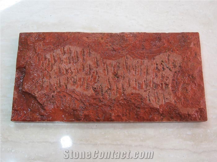 Mushroom Red Travertine
