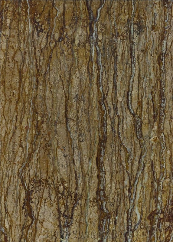 Walnut Travertine Slabs, Iran Brown Travertine