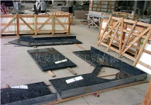 Black Galaxy Countertop, Galaxy Black Granite Countertop