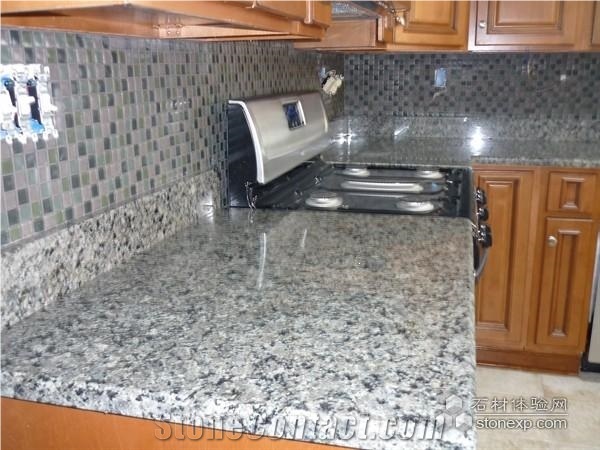 Pearl Flower Countertop, Pearl Flower Grey Granite Countertop