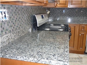 Pearl Flower Countertop, Pearl Flower Grey Granite Countertop