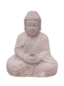 Buddha Stone Water Fountain, Pink Limestone Fountain