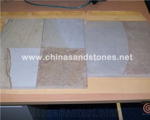 Light Double Color Sandstone Tile, -08 Sandstone Tiles