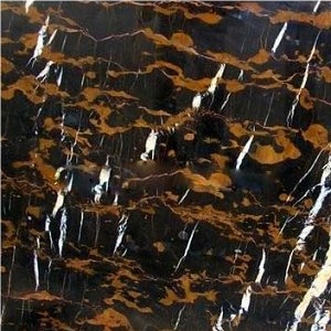 Black & Gold Marble (MONO-LAMA), Black ,Gold Marble Slabs