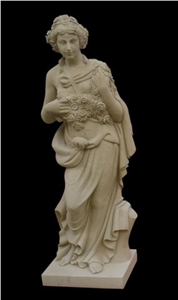 Beige Marble Sculpture