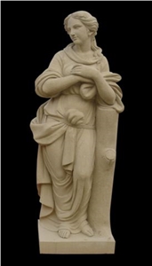 Beige Marble Sculpture