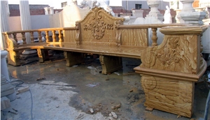 Bench, Stone Furniture