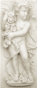 Beijing White Marble Relief