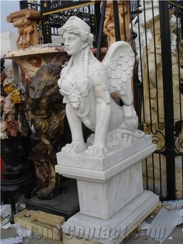 White Marble Sculpture
