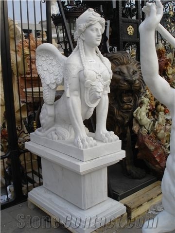 White Marble Sculpture