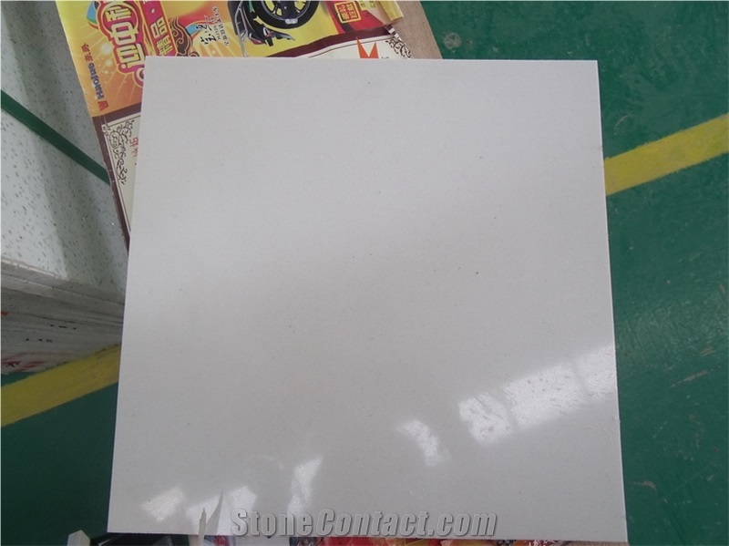 Pure White Artificial Marble Tiles