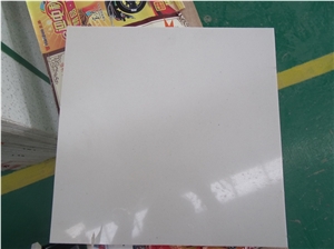 Pure White Artificial Marble Tiles