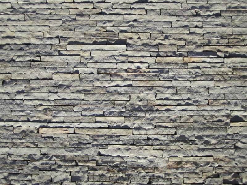 Smokeyblue Ledge Stone, Blue Sandstone Ledge Stone
