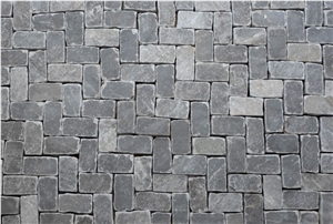 Smokeyblue Tumbled Paver, Blue Sandstone Pavers Smokeyblue Tumbled Paver, Blue Sandstone Pavers