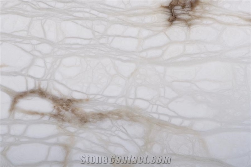 Alabastro Clouds, Spain White Alabaster Slabs & Tiles