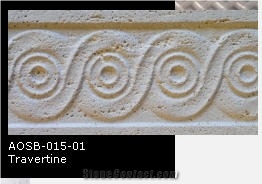 Beige Travertine Bordure