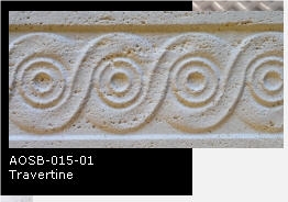 Beige Travertine Bordure