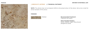 Brecha St Antonio, Portugal Beige Limestone Slabs & Tiles Brecha St Antonio, Portugal Beige Limestone Slabs & Tiles