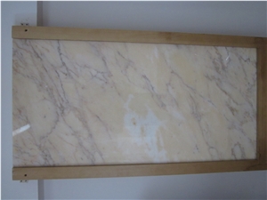 Golden Cyristal Marble Slab, Turkey Yellow Marble