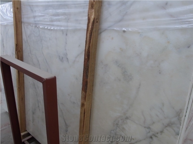 Golden Cyristal Marble Slab, Turkey Yellow Marble