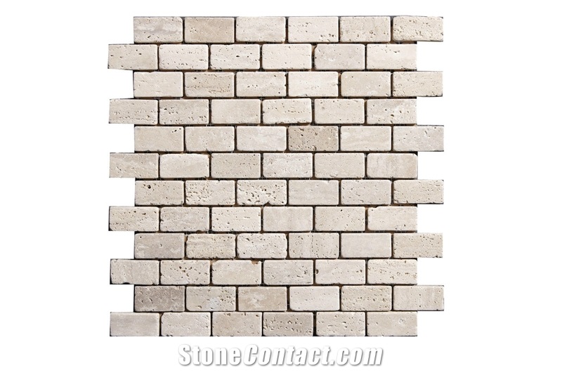 Beige Travertine Mosaic