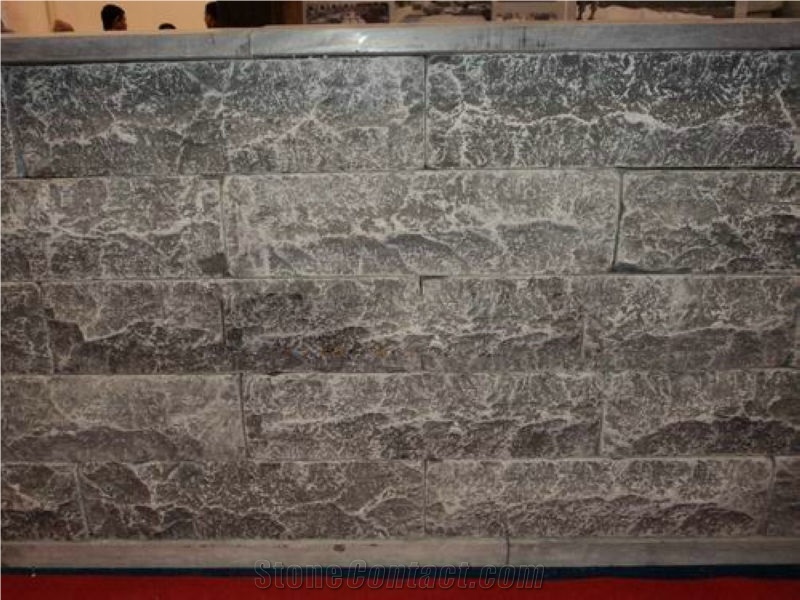 Black Basalt Mushroom Stone