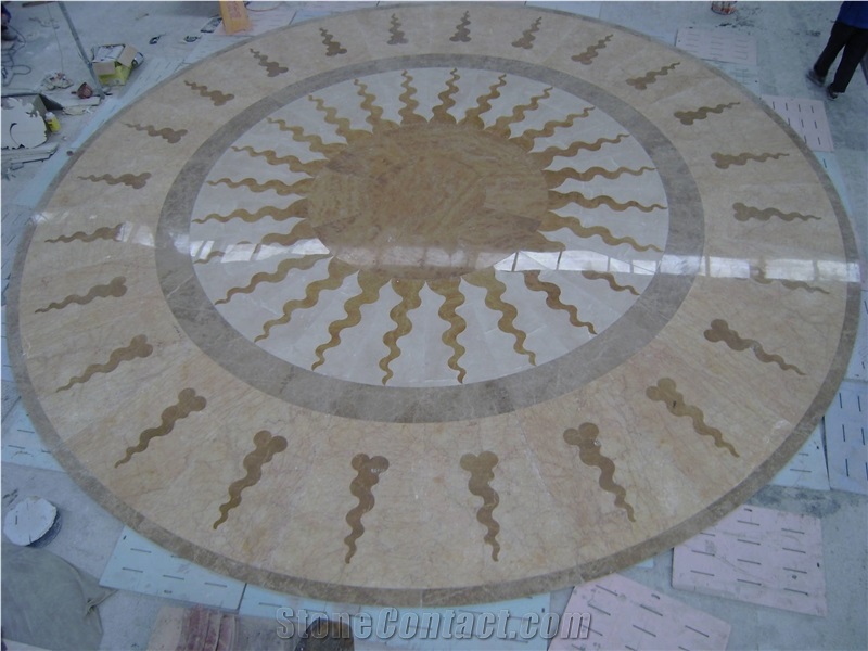 Sun Waterjet Medallion
