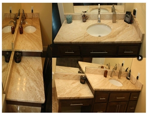 Golden Oak Extra Granite Bath Tops, Yellow Granite Golden Oak Extra Granite Bath Tops, Yellow Granite