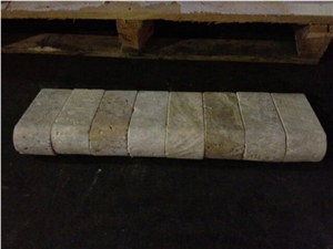 Beige Travertine Pool Copings