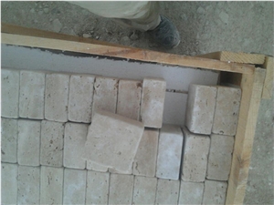 Beige Travertine Pool Copings