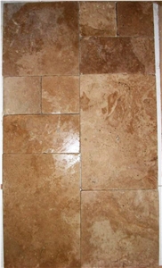 Walnut Travertine Slabs, Turkey Brown Travertine Walnut Travertine Slabs, Turkey Brown Travertine