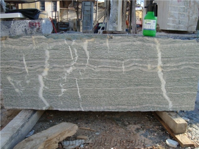 Eygum Green- Verde Eygum(Verde Eugeum) Blocks, Cipollino Cardoso Green Marble Block
