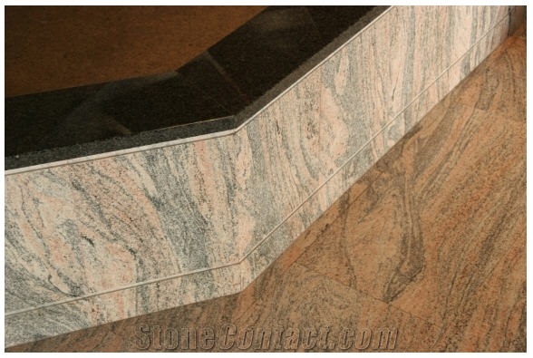 Juparana Colombo- Rosso Multicolor Floor Tiles