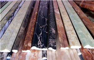 Microcrystal Stone Border Line