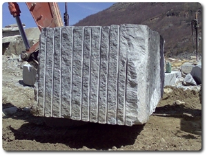 GREY Luserna BLU Blocks, Pietra Di Luserna Grey Quartzite Block
