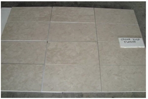 Crema Kulp Flower Tiles - Kulp Beige, Turkey Beige Marble