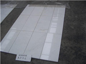 Kycnos White - Kyknos-A1-2-Tiles, Greece White Marble