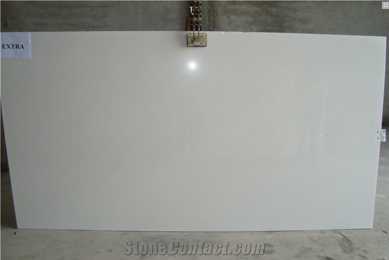 Sivec White A1 Slabs, Macedonia White Marble