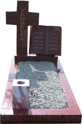 Bantu Red Granite Monument, Africa Red Granite