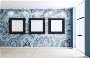 Custom Glass and Porcelain Murals