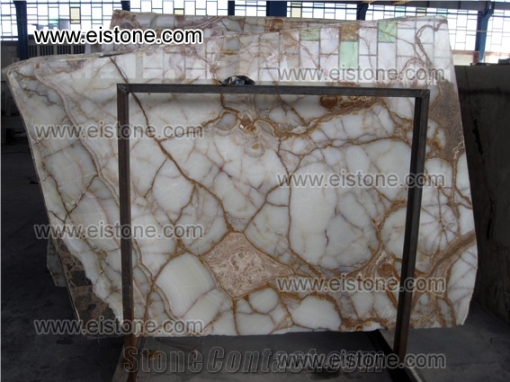 EIS Onyx Stone Slabs, Naghadeh Light Onyx