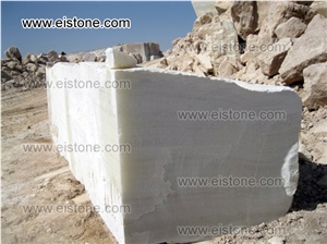 EIS White Onyx Iran Blocks, White Persian Snow Onyx Block